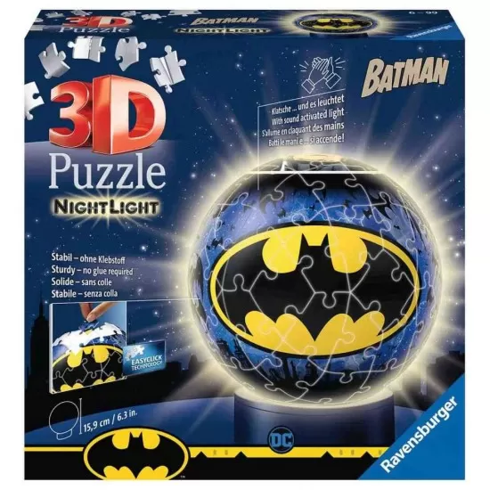 Puzzle 3D luminos Batman 72 piese Ravensburger Puzzle 3D luminos Batman 72 piese Ravensburger