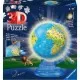 Puzzle 3D luminos glob pamantesc 180 piese Ravensburger Puzzle 3D luminos glob pamantesc 180 piese Ravensburger