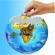 Puzzle 3D luminos glob pamantesc 72 piese Ravensburger Puzzle 3D luminos glob pamantesc 72 piese Ravensburger