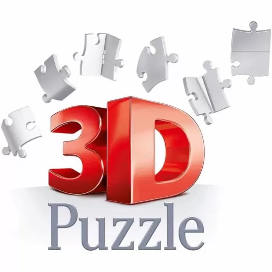 Puzzle 3D luminos tigru 72 piese