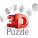Puzzle 3D luminos tigru 72 piese