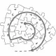 Puzzle 3D luminos tigru 72 piese