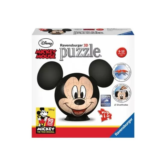 Puzzle 3D Mickey Mouse 72 piese Ravensburger Puzzle 3D Mickey Mouse 72 piese Ravensburger