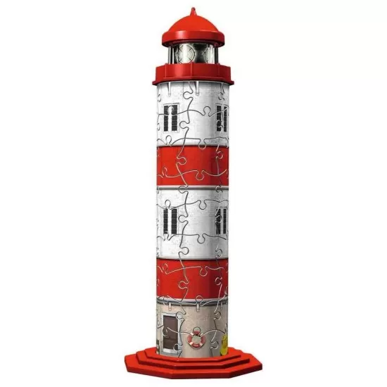 Puzzle 3D Mini Lighthouse 54 piese Ravensburger Puzzle 3D Mini Lighthouse 54 piese Ravensburger