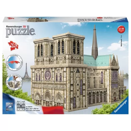 Puzzle 3D Notre Dame 324 piese Puzzle 3D Notre Dame 324 piese