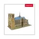 Puzzle 3D Notre Dame nivel mediu 53 piese Puzzle 3D Notre Dame nivel mediu 53 piese