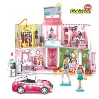 Puzzle 3D cu stickere mall 157 piese