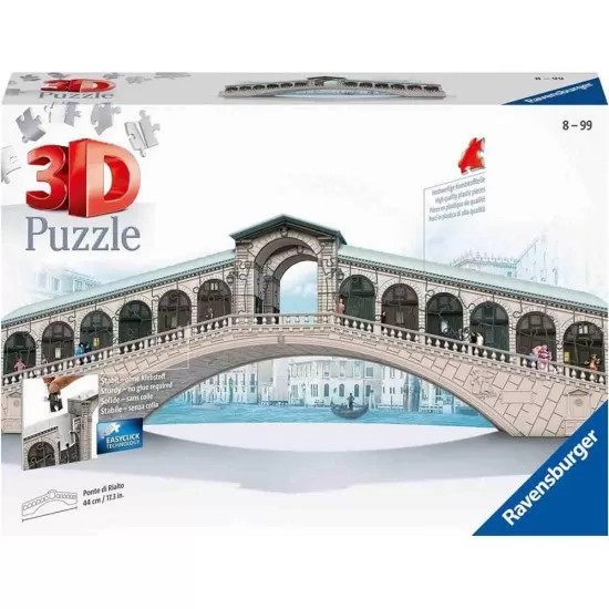 Puzzle 3D Podul Rialto 216 piese Puzzle 3D Podul Rialto 216 piese