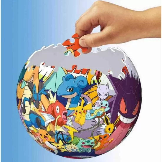Puzzle 3D Pokemon 72 piese Ravensburger Puzzle 3D Pokemon 72 piese Ravensburger