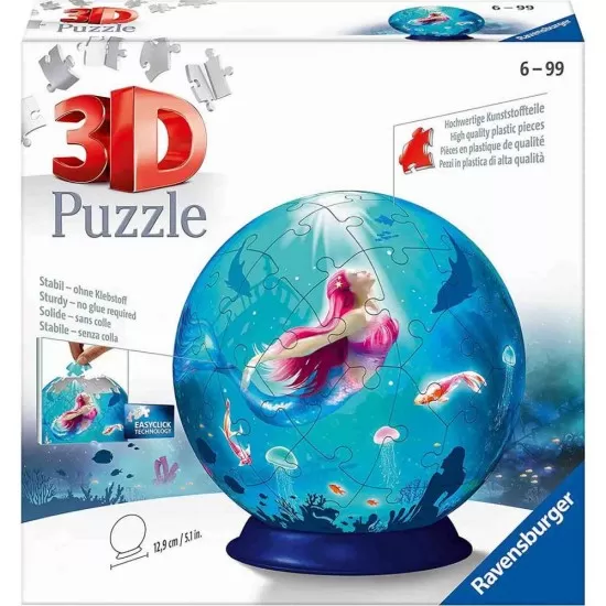 Puzzle 3D sirena 72 piese Ravensburger Puzzle 3D sirena 72 piese Ravensburger