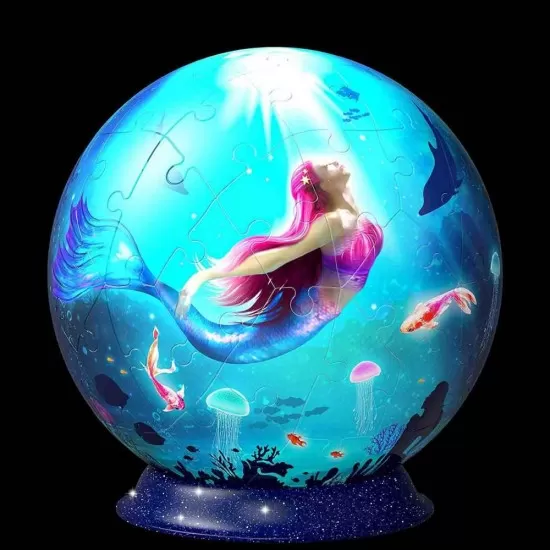 Puzzle 3D sirena 72 piese Ravensburger Puzzle 3D sirena 72 piese Ravensburger