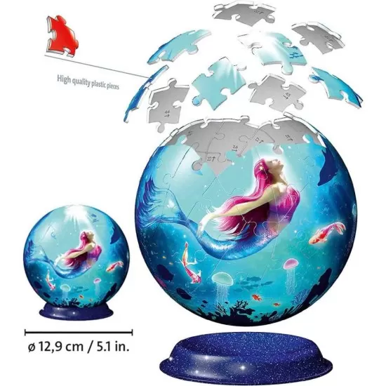 Puzzle 3D sirena 72 piese Ravensburger Puzzle 3D sirena 72 piese Ravensburger