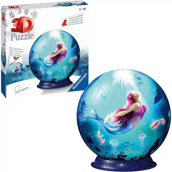 Puzzle 3D sirena 72 piese Ravensburger Puzzle 3D sirena 72 piese Ravensburger