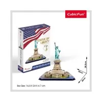 Puzzle 3D Statuia Libertatii nivel mediu 39 piese