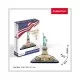 Puzzle 3D Statuia Libertatii nivel mediu 39 piese Puzzle 3D Statuia Libertatii nivel mediu 39 piese