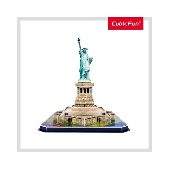 Puzzle 3D Statuia Libertatii nivel mediu 39 piese Puzzle 3D Statuia Libertatii nivel mediu 39 piese