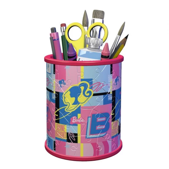 Puzzle 3D suport pixuri Barbie 54 piese Puzzle 3D suport pixuri Barbie 54 piese