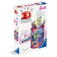 Puzzle 3D suport pixuri Barbie 54 piese