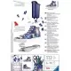 Puzzle 3D suport pixuri sneaker astronaut 108 piese Puzzle 3D suport pixuri sneaker astronaut 108 piese