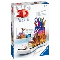 Puzzle 3D suport pixuri sneaker New York 108 piese