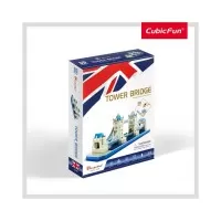 Puzzle 3D Tower Bridge nivel mediu 52 piese