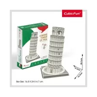 Puzzle 3D Turnul din Pisa nivel mediu 27 piese