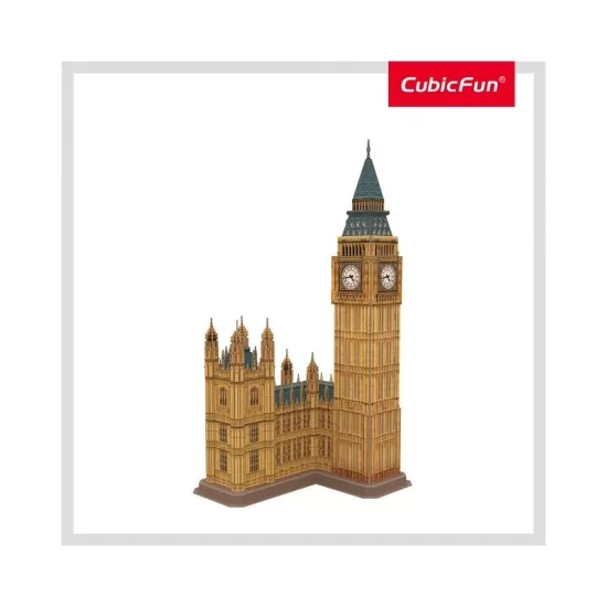 Puzzle 3D cu brosura Big Ben 117 piese Puzzle 3D cu brosura Big Ben 117 piese