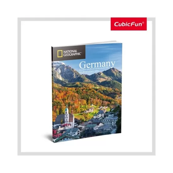 Puzzle 3D cu brosura Castelul Neuschwanstein 128 piese