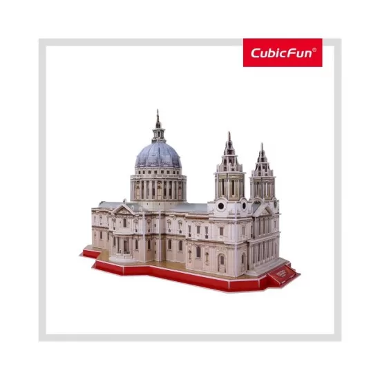 Puzzle 3D cu brosura Catedrala St. Paul 107 piese Puzzle 3D cu brosura Catedrala St. Paul 107 piese