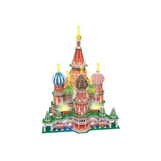 Puzzle 3D cu brosura Moscova 224 piese Puzzle 3D cu brosura Moscova 224 piese