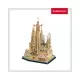 Puzzle 3D cu brosura Sagrada Família 184 piese Puzzle 3D cu brosura Sagrada Família 184 piese