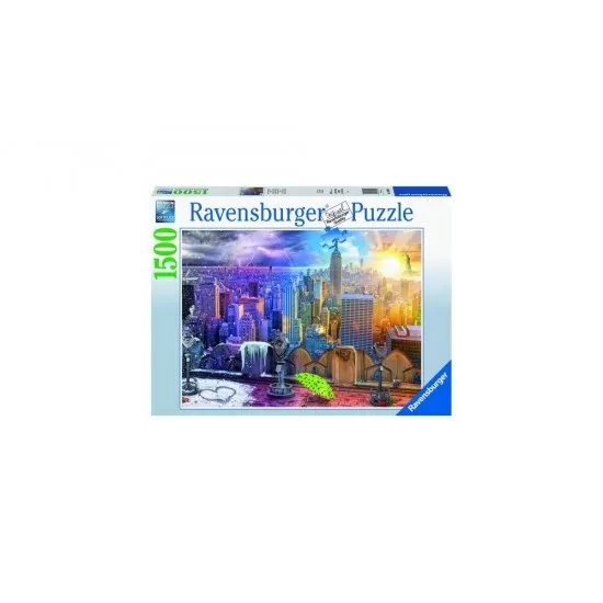 Puzzle 4 anotimpuri New York Ravensburger 1500 piese Puzzle 4 anotimpuri New York Ravensburger 1500 piese