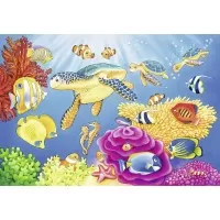 Puzzle acvatic - 2x24 piese