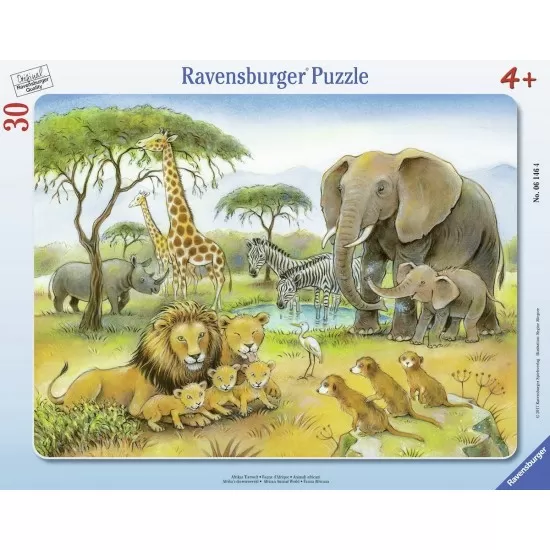 Puzzle Africa salbatica - 30 piese Puzzle Africa salbatica - 30 piese