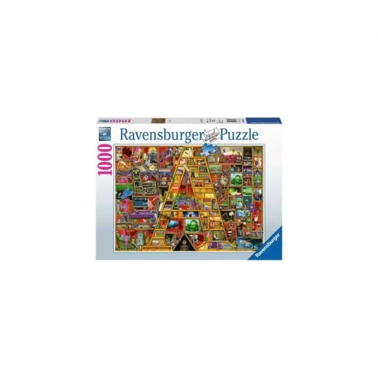 Puzzle alfabet litera A 1000 piese Puzzle alfabet litera A 1000 piese