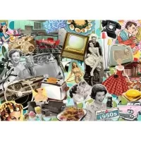 Puzzle 1000 piese Ravensburger - Anii 50