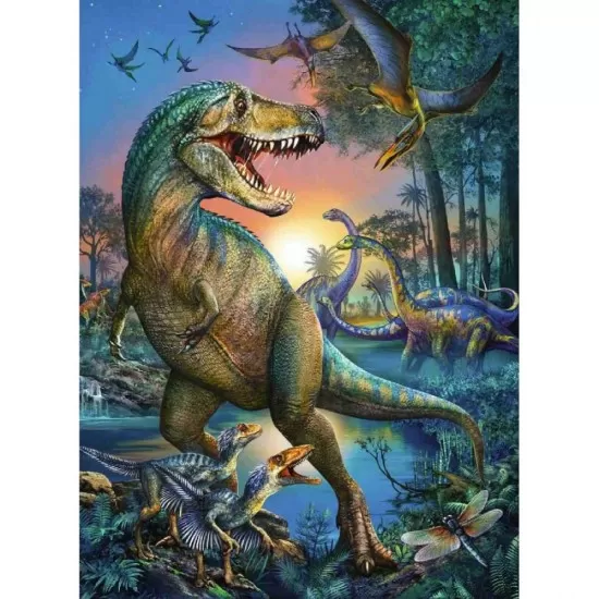 Puzzle animale preistorice 150 piese Puzzle animale preistorice 150 piese
