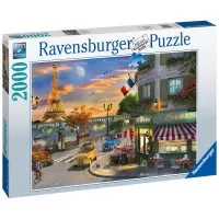 Puzzle apus in Paris 2000 piese