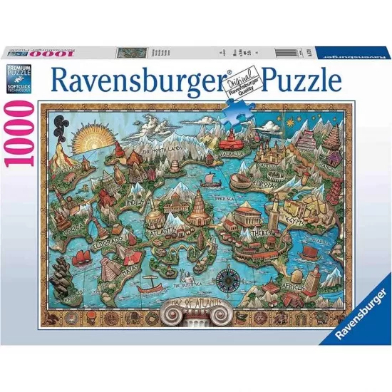 Puzzle 1000 piese Ravensburger - Atlantida Puzzle 1000 piese Ravensburger - Atlantida