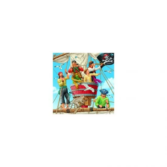 Puzzle aventurile piratilor 3x49 piese Puzzle aventurile piratilor 3x49 piese