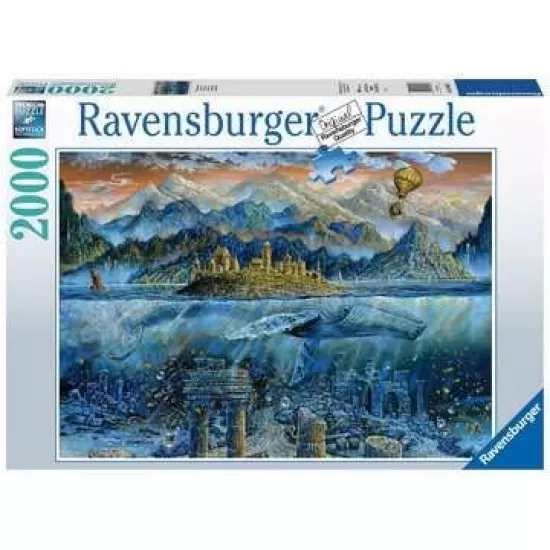 Puzzle Balena fantastica Ravensburger 2000 piese Puzzle Balena fantastica Ravensburger 2000 piese