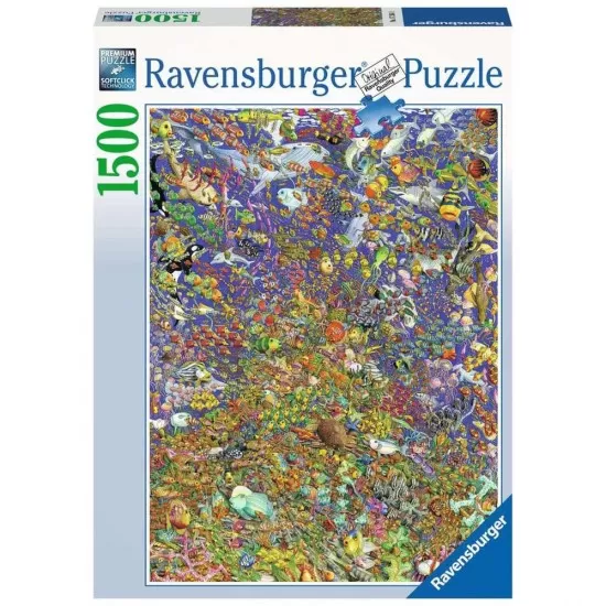Puzzle 1500 piese Ravensburger - Banc de pesti Puzzle 1500 piese Ravensburger - Banc de pesti