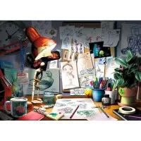 Puzzle biroul artistului 1000 piese