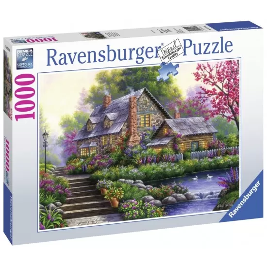 Puzzle Cabana Romantica 1000 piese Puzzle Cabana Romantica 1000 piese