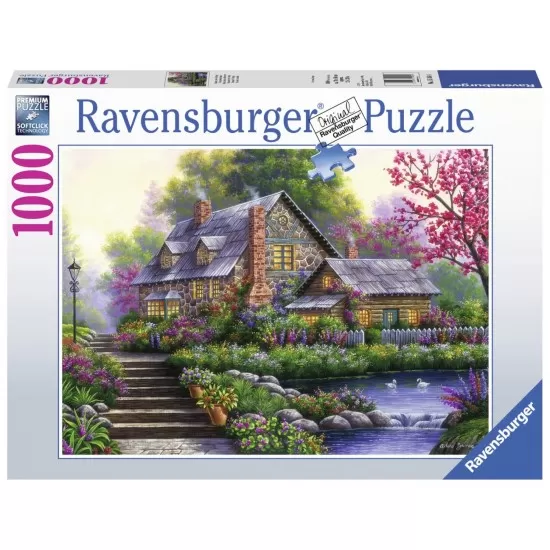Puzzle Cabana Romantica 1000 piese Puzzle Cabana Romantica 1000 piese