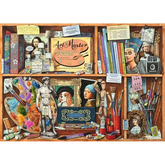 Puzzle Cabinetul artistului 1000 piese Puzzle Cabinetul artistului 1000 piese