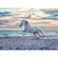 Puzzle cal pe plaja Ravensburger 500 piese