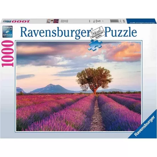 Puzzle 1000 piese Ravensburger - Camp de lavanda Puzzle 1000 piese Ravensburger - Camp de lavanda