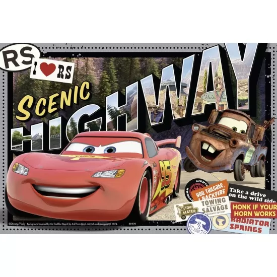 Puzzle Cars 2x24 piese Puzzle Cars 2x24 piese