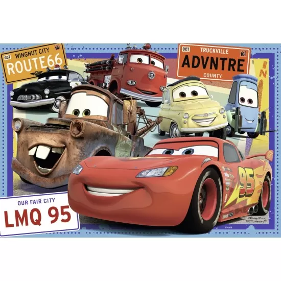 Puzzle Cars 2x24 piese Puzzle Cars 2x24 piese
